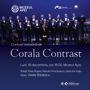 Serată muzicală cu Corala Contrast