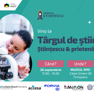 Târgul de Științe – Științescu & prietenii 2026